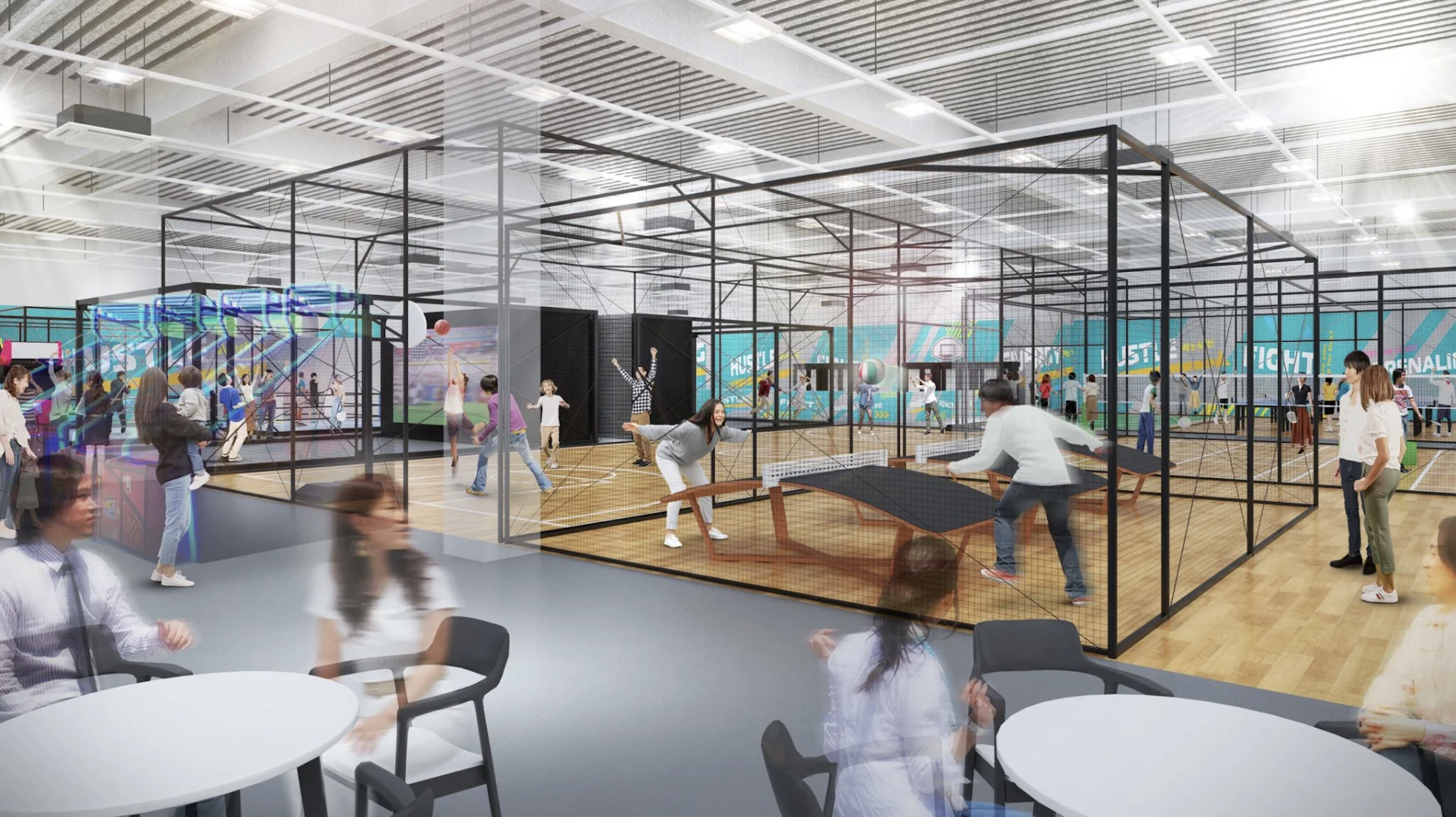 屋内型スポーツ系エンタメ施設「JOYPOLIS SPORTS 北九州」について